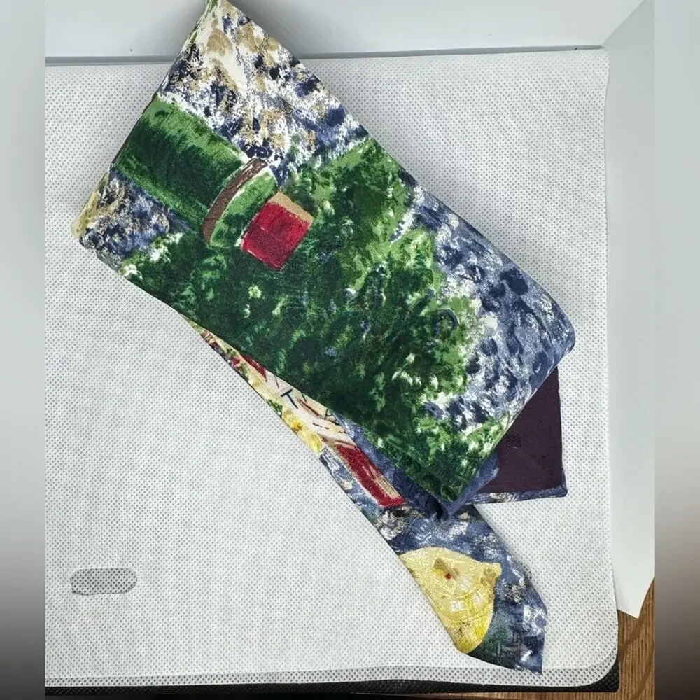 Tabasco silk tie
